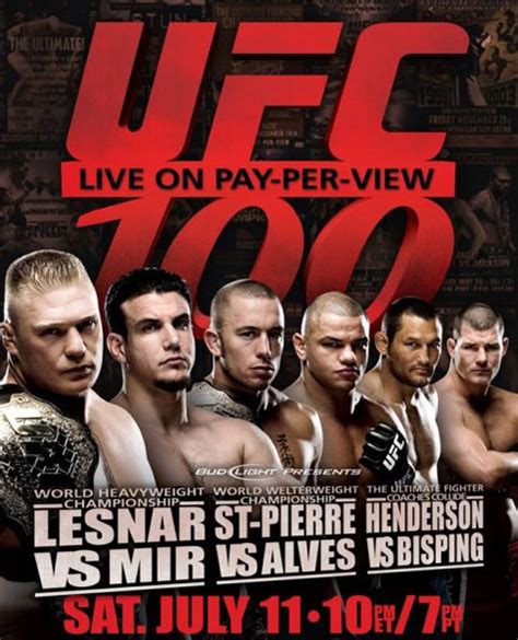 UFC 100 .